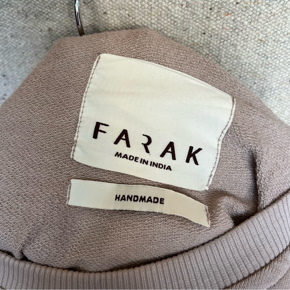 Farak BARAAT Block printed T-Shirt Handmade India Cotton Limited Edition Graphic - Picture 12 of 12